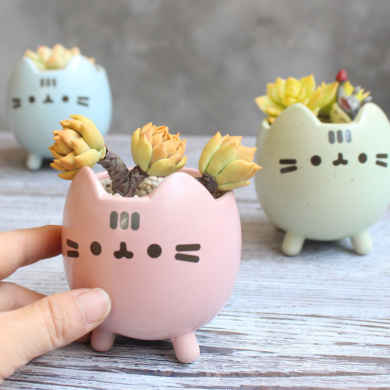 Cute Animal Succulent Pot for Home Garden Decor